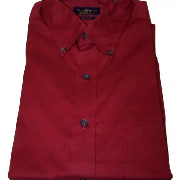 Club Room Estate Men’s Dress Shirt 15.5 32/33 NWT - Picture 5 of 8